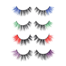 Load image into Gallery viewer, Half-colored lashes 🌈
