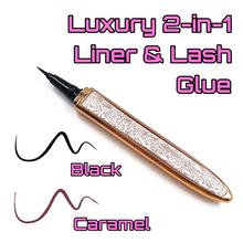 Load image into Gallery viewer, Luxury 2-in-1 Liner &amp; Lash Adhesive
